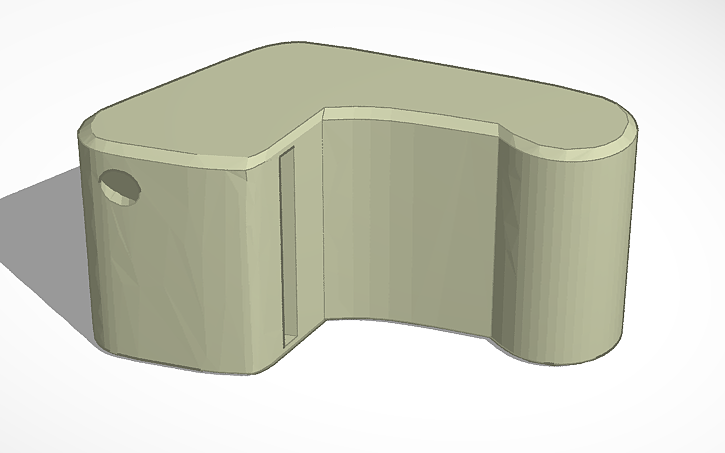 3D design whistle & opener - Tinkercad