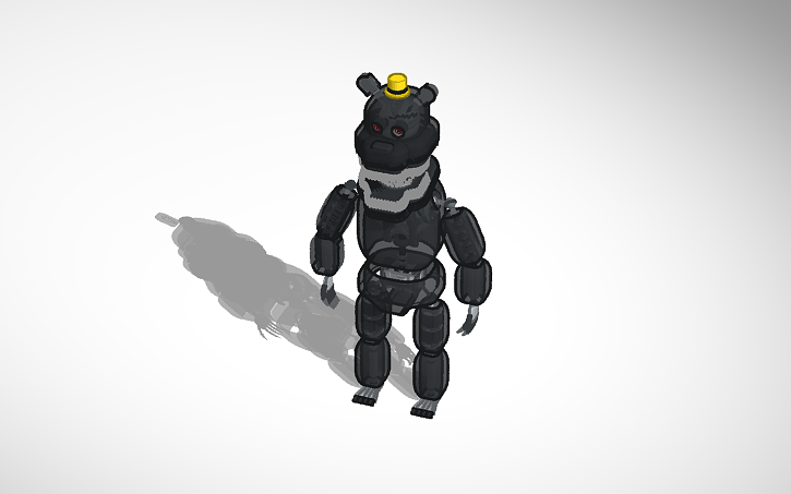 3D design Fnaf 4 Nightmare - Tinkercad