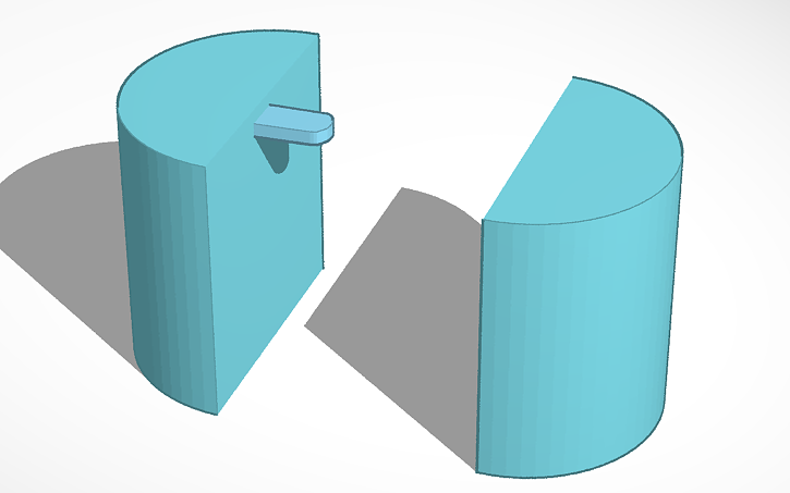 3D design Locket - Tinkercad
