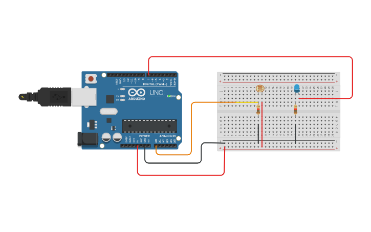 Circuit design Photo Register - Tinkercad