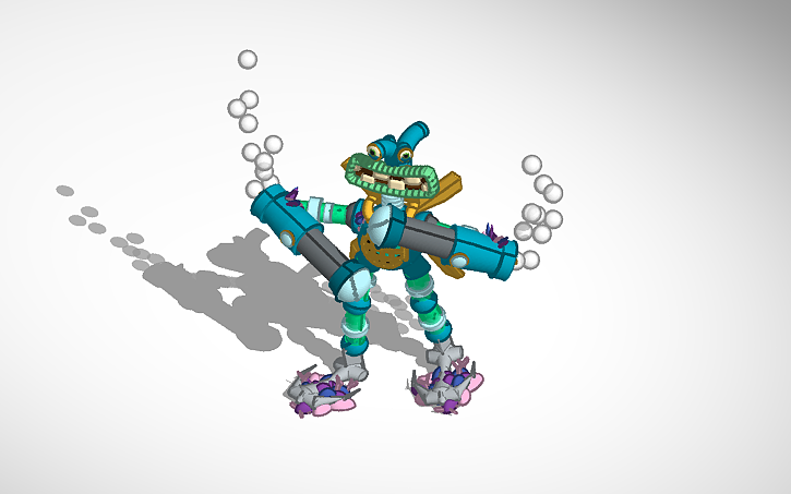 Earth Island Epic Wubbox (T-pose) - 3D model by 28chrasb