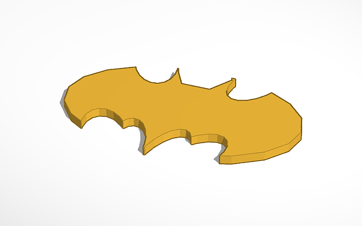 Batman Logo/Ramirez | Tinkercad