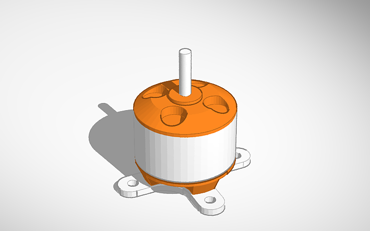 3D design Brushless Motor - Tinkercad