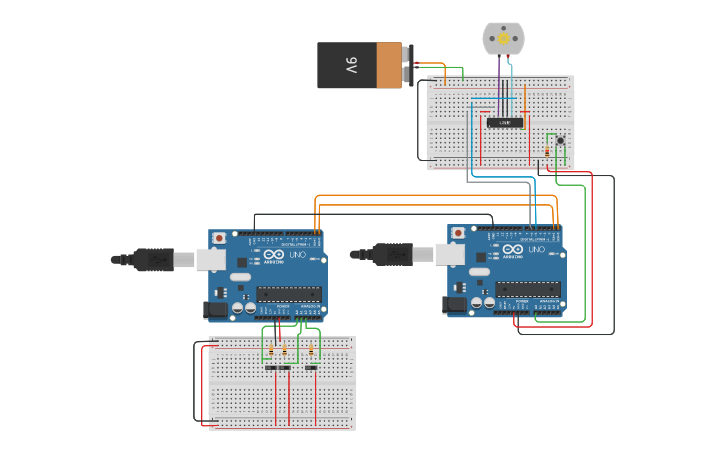 Circuit design SERIAL COMMUNICATION BETWEEN 2 ARDUINOS TIMER1 PWM ...