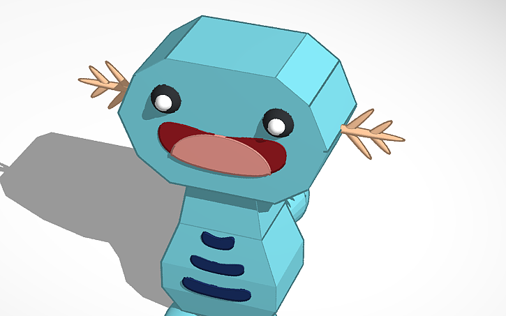 Wooper Design/layout 3D design wooper | Tinkercad