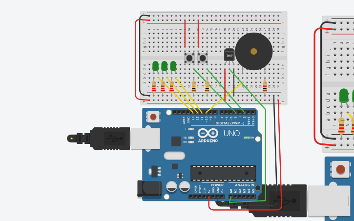 Circuit Design Temperature Sensor Tinkercad 6948