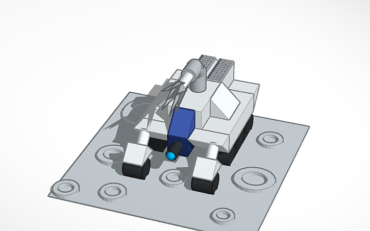 3D design Rover - Tinkercad