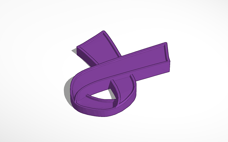 3D design Ribbon - Tinkercad