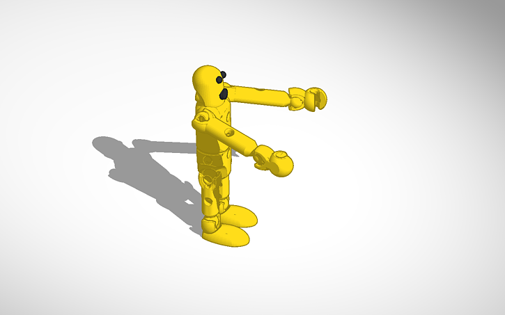3d Design C 3po Tinkercad