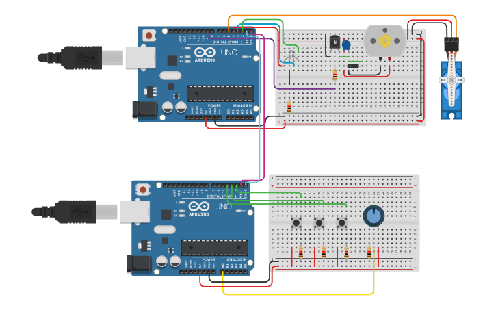 Circuit design Lab 7 USB Serial Communication | Tinkercad