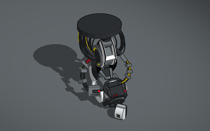 3D design GLaDOS - Tinkercad