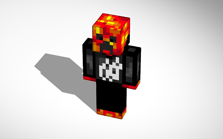 Prestonplayz Mincraft Skin Tinkercad