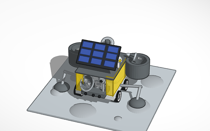 3D design Rover - Tinkercad