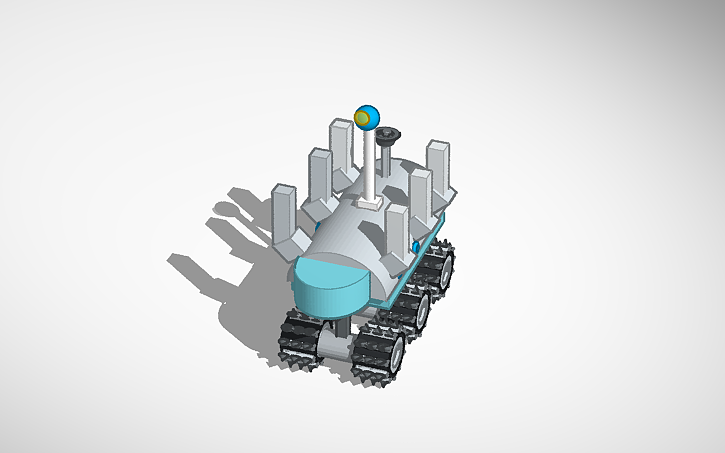 3D design Rover Victoria Díaz - Tinkercad