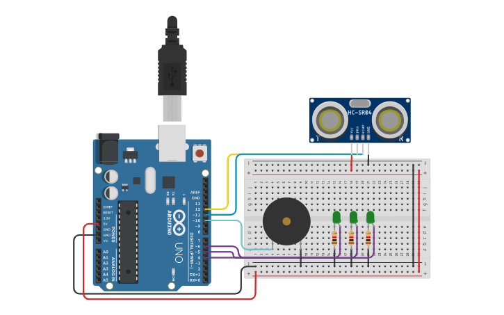 Circuit design Laboratorio - Tinkercad