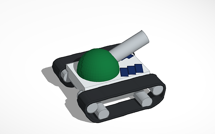 3D design Tank | Tinkercad