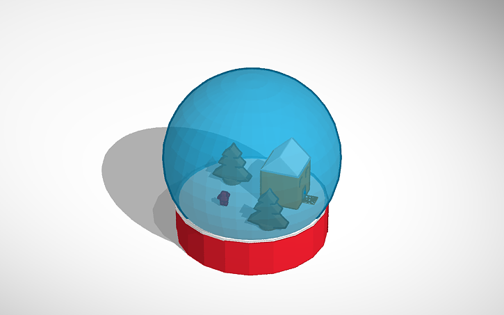 3D design Snow Globe | Tinkercad