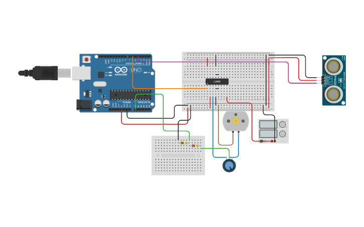 Circuit design Control PID 1 Motor | Tinkercad