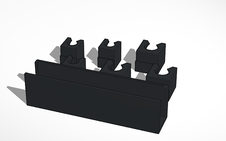 3D Design Attachable And Detachable Cable Holder Tinkercad 3D Design Attachable And Detachable Cable Holder Tinkercad