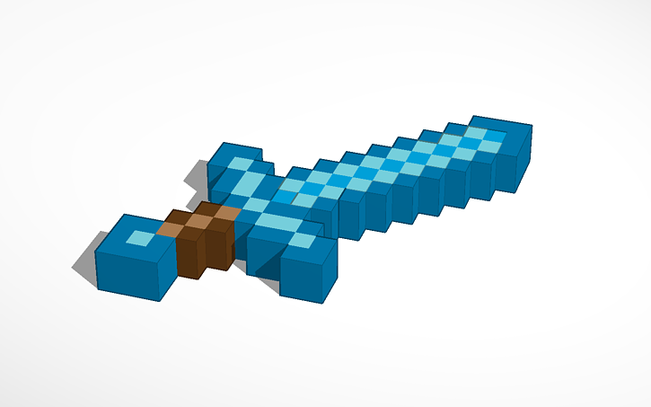 Espada de diamante 3D | Tinkercad