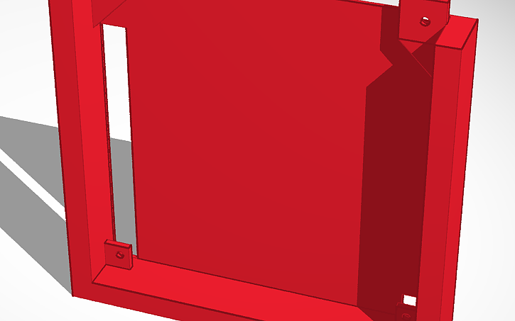 3D design LED Matrix P5 Right - Tinkercad