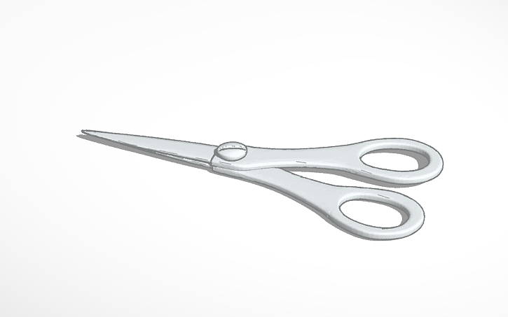 3D design Scissors - Tinkercad