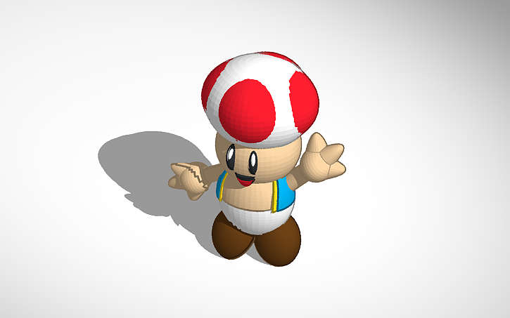 3D design Toad | Tinkercad