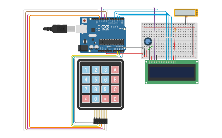 Circuit design Calculadora | Tinkercad