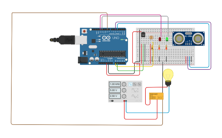 Circuit design IOT - Tinkercad