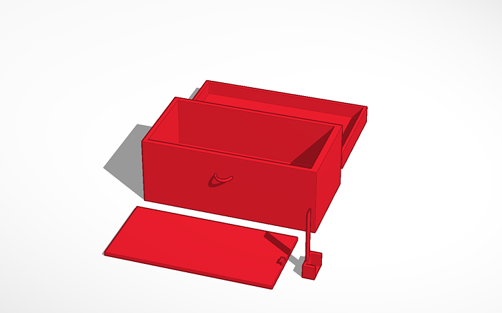 False Bottom Box Tinkercad