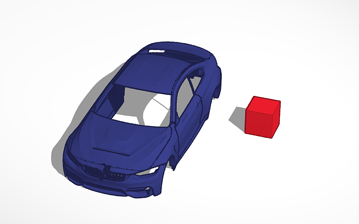 3D design carroceria bmw m6 body car - Tinkercad