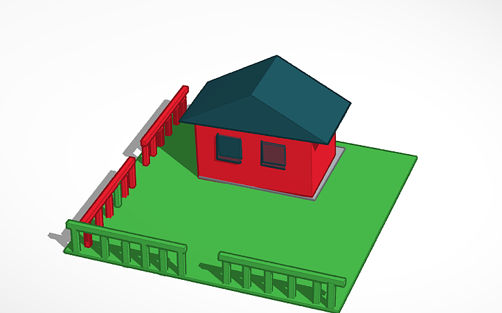 3D design Copy of House - Tinkercad