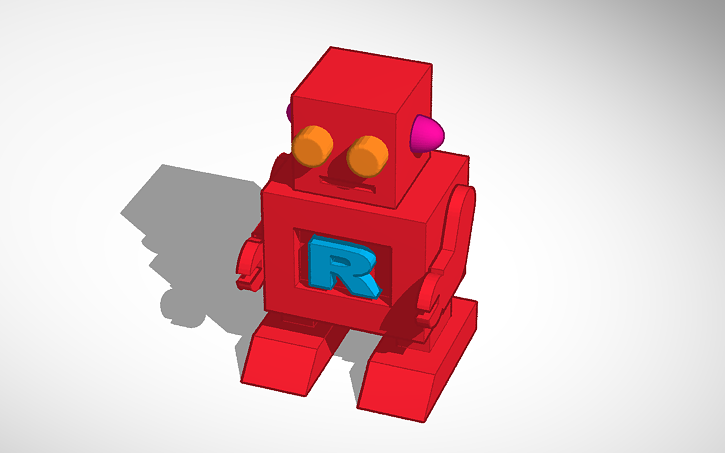 3D design Robot - Tinkercad