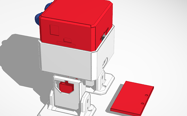 3D design Otto Diy Esp32-c3 ServoD1302 8*8 led Matrix - Tinkercad