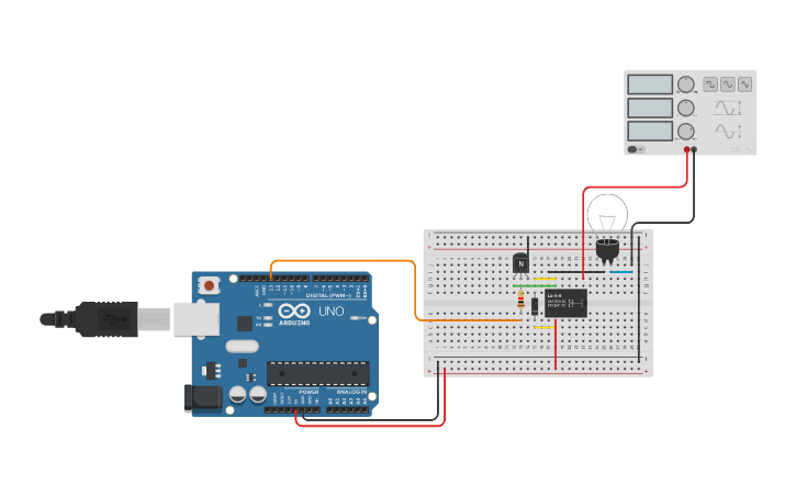 Circuit design Actividad clase 13 de Mayo | Tinkercad
