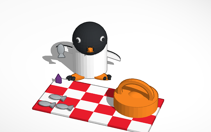 3D design Adiele Penguin Picnic | Tinkercad