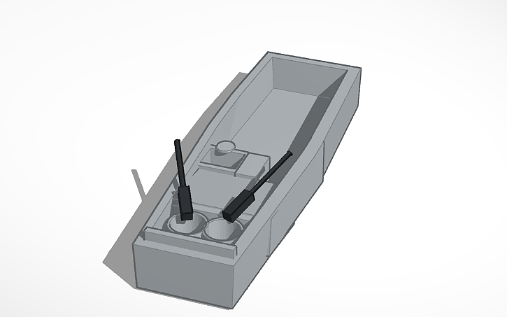 3D design Higgins Boat (LCVP) - Tinkercad
