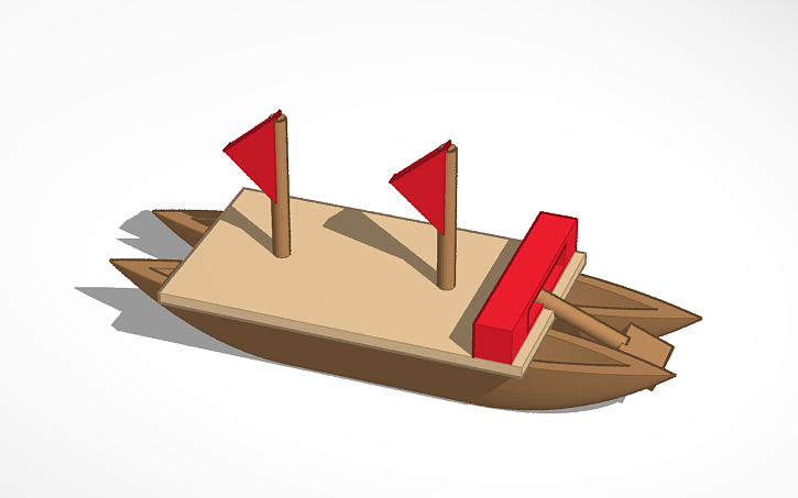 3D design Hokulea - Tinkercad