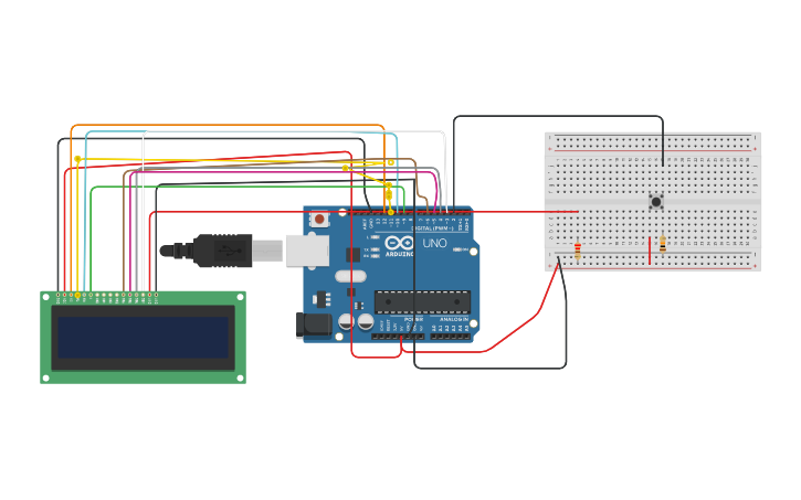 Circuit design Final - Tinkercad