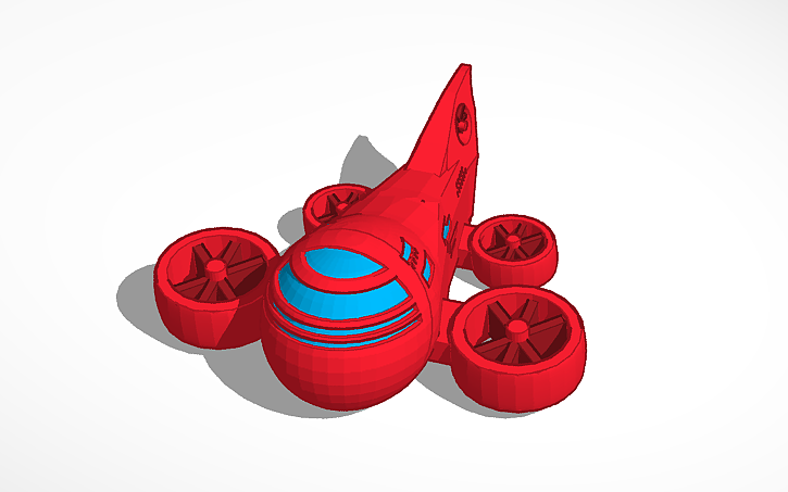 3D design Among us Airship - Tinkercad