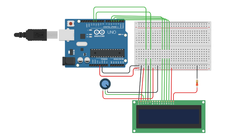 Circuit design LISTAXE DE CICLOS - Tinkercad