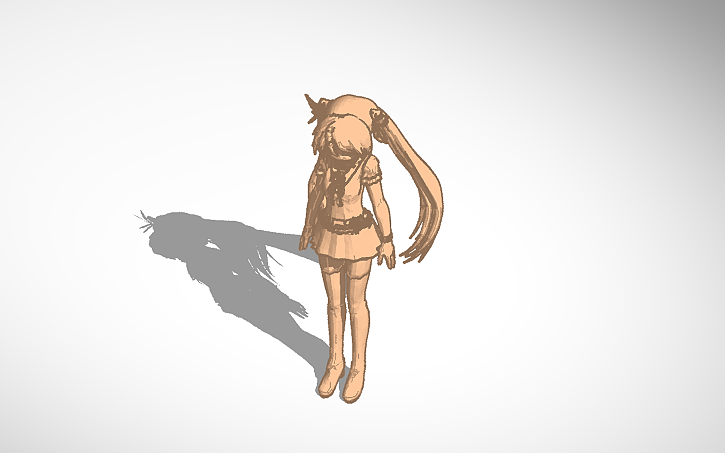 3D design anime - Tinkercad