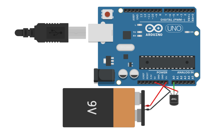 Circuit Design Temp Sensor Tinkercad 6259