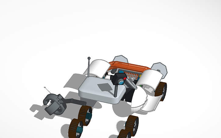 3D design Rover lunar | Tinkercad