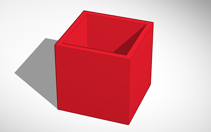 3D design Box - Tinkercad