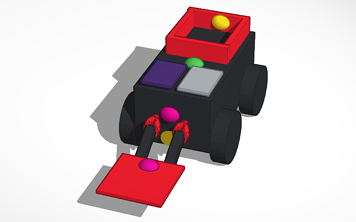 3D design Robot 4 - Tinkercad