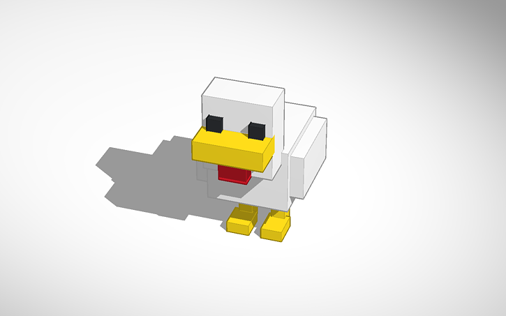 3D design Chicken | Tinkercad