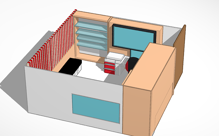 3D design Quarto - Tinkercad