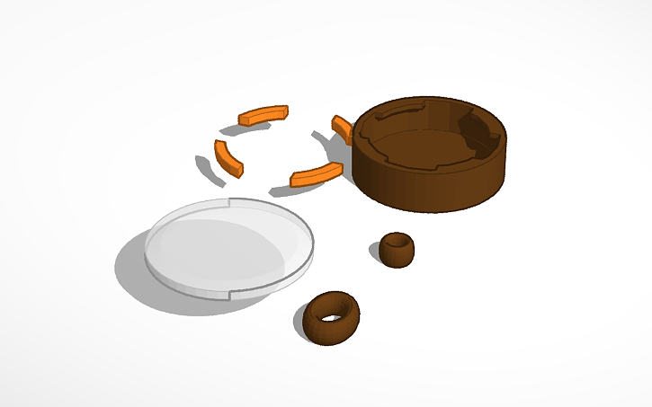 3D design watch case | Tinkercad