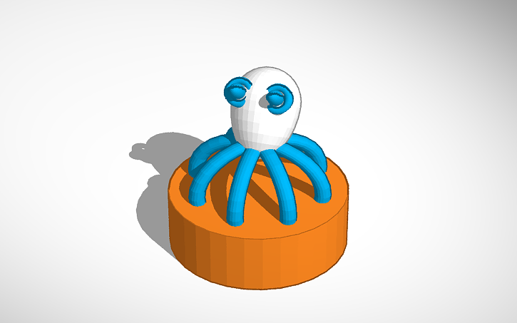 3D design Lesson: Kraken result | Tinkercad